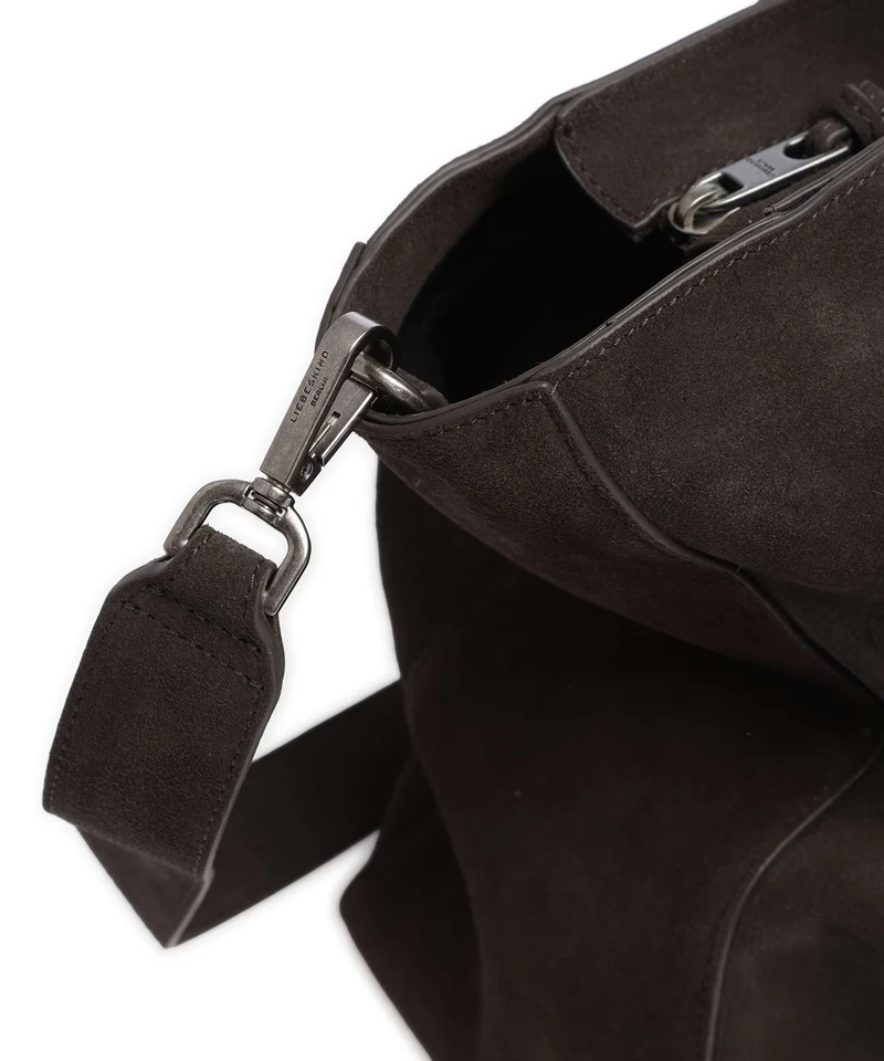 Liebeskind Cora Hydro Suede L Sac à main deep soil