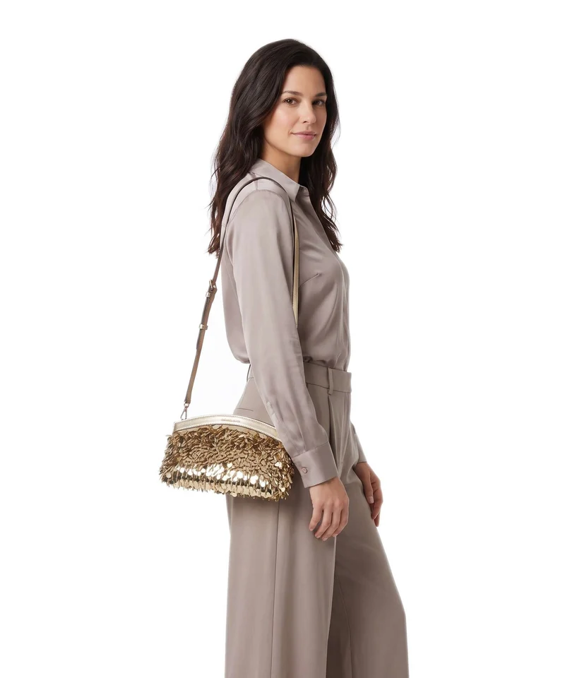 Michael Kors Athena Small Sac bandoulière gold