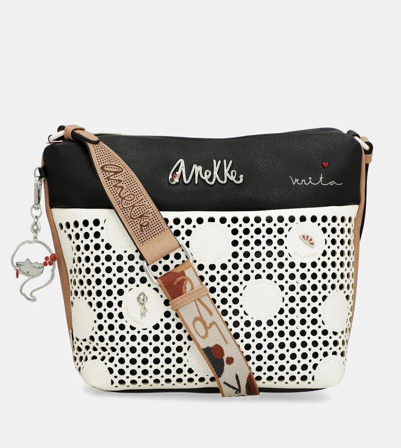 Grand sac bandoulière avec poche avant Alma
