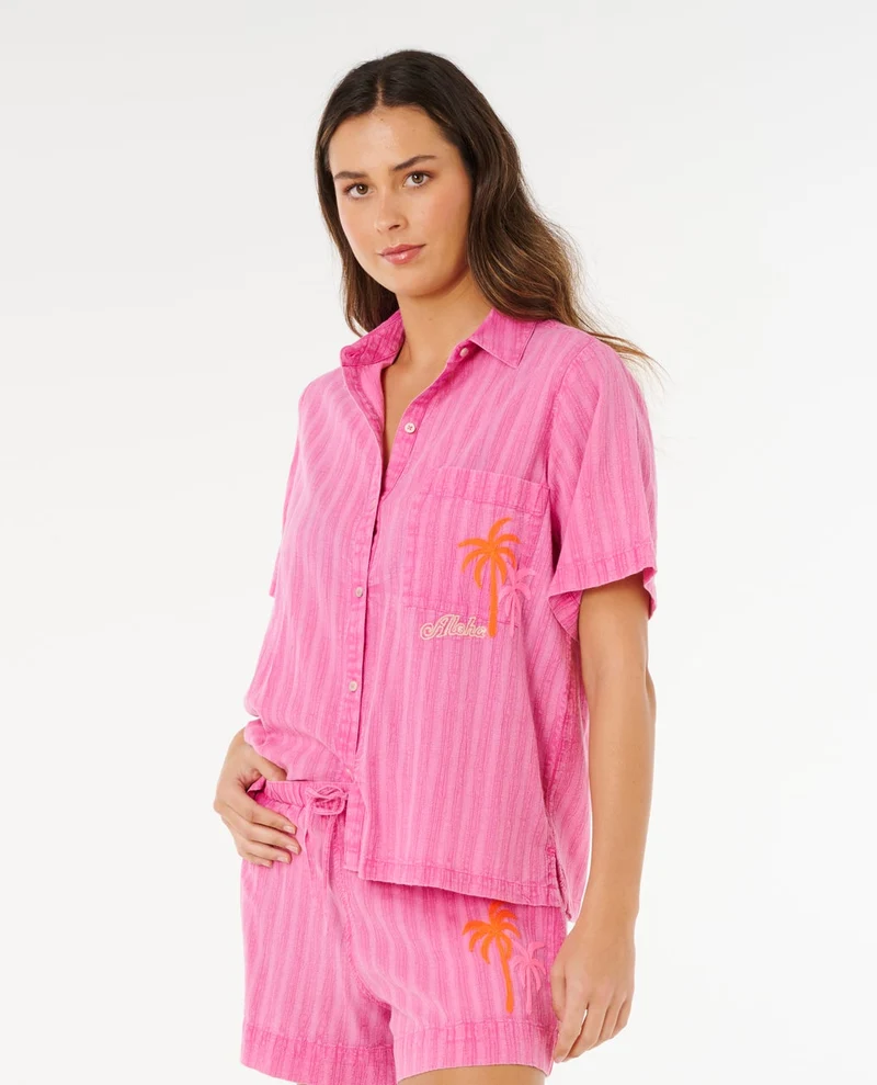 Hotel Malibu Embroid Shirt