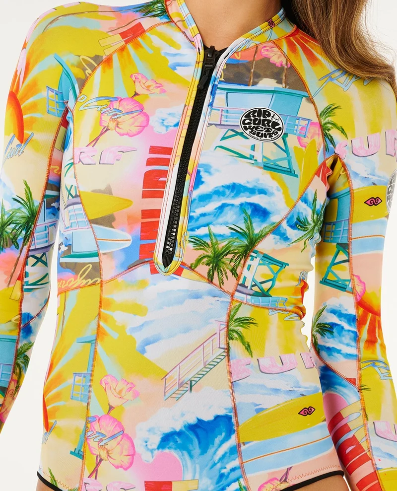 G-Bomb 1.5mm Long Sleeve Front Zip Full Coverage Springsuit
