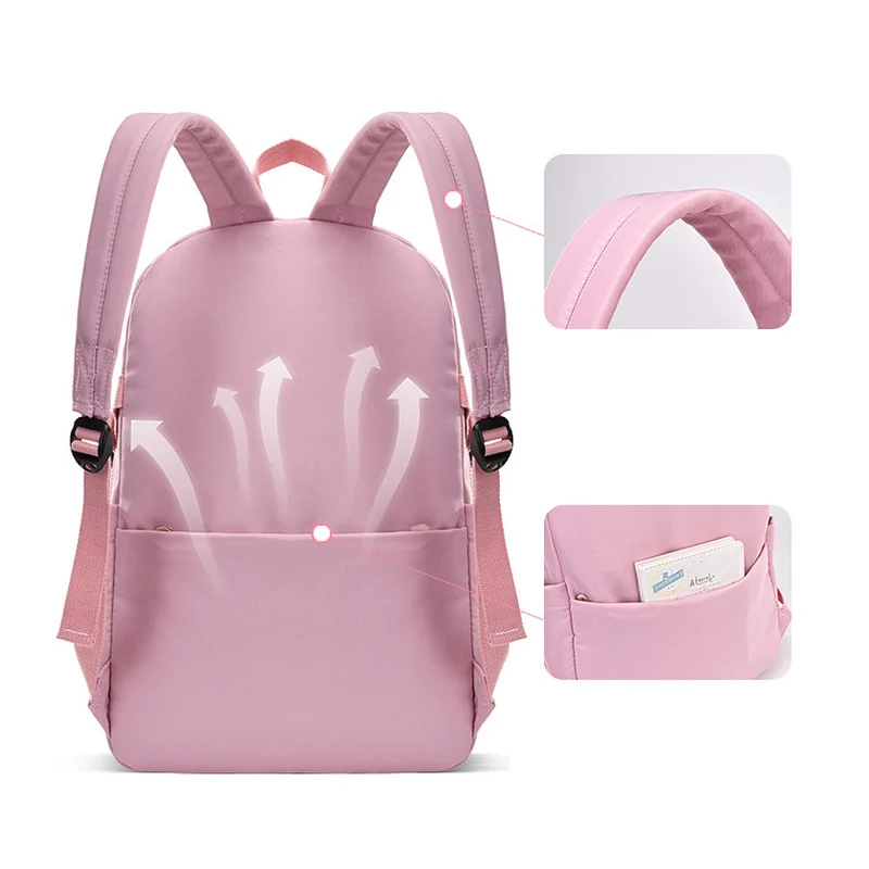 Sac à dos collégien avec poche avant