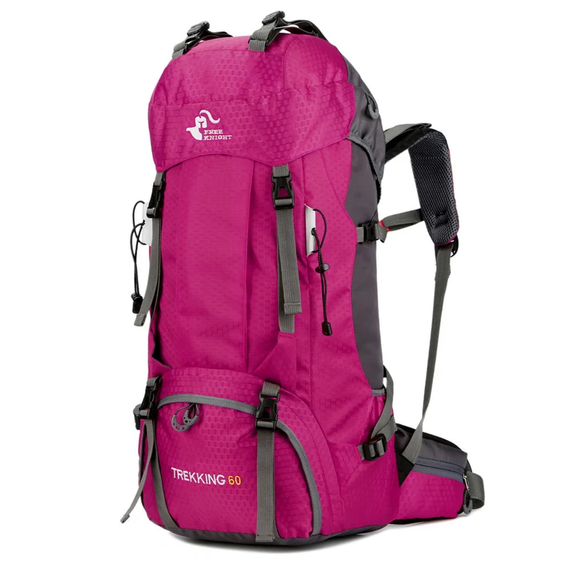 Sac à dos randonnée 60 litres avec housse de pluie