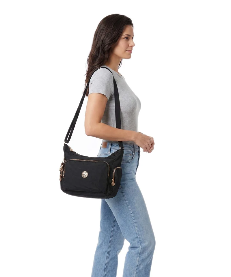 Kipling Elevated Gabb S Sac bandoulière blush gold black