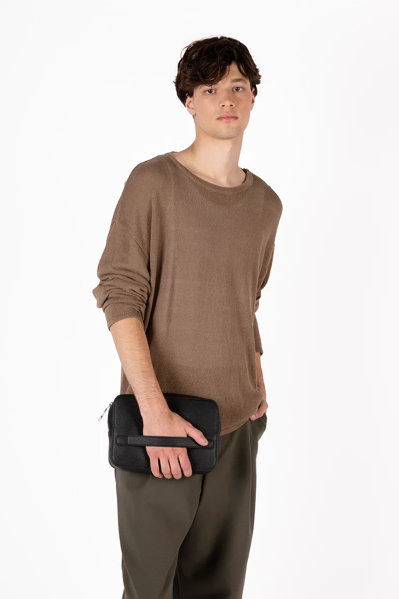 SAMUEL Pochette Pour Homme - Grain