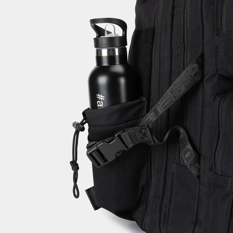 Black & Aqua Gym Backpack Compact