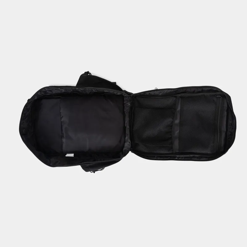 Black & Aqua Gym Backpack Plus