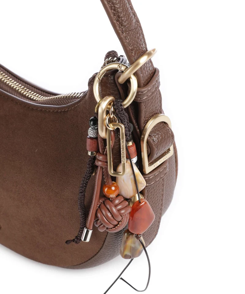 Valentino Bags Winnie Winter Sac porté épaule caffe