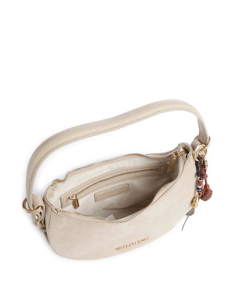 Valentino Bags Winnie Winter Sac porté épaule ecru