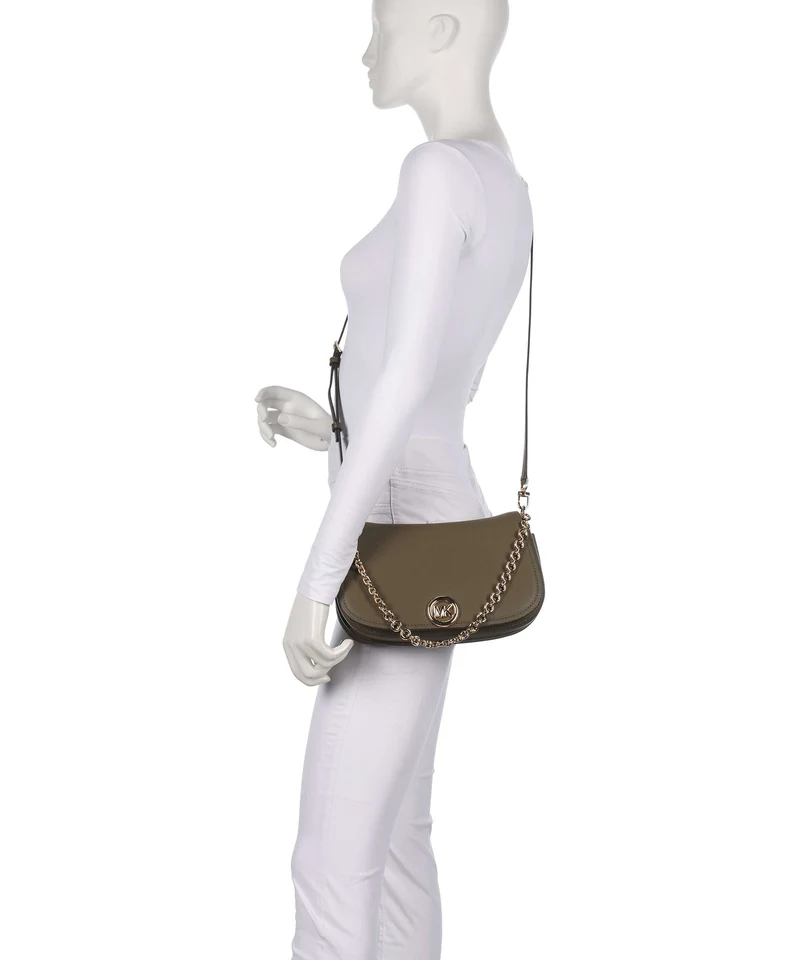 Michael Kors Nolita Medium Sac porté épaule loden