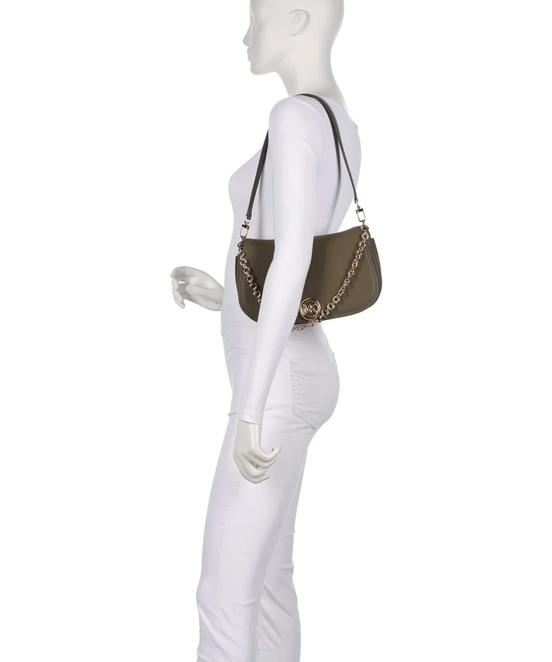 Michael Kors Nolita Medium Sac porté épaule loden
