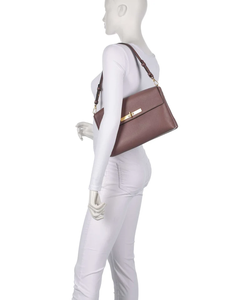 Abro Agave Twist Sac porté épaule rosewood
