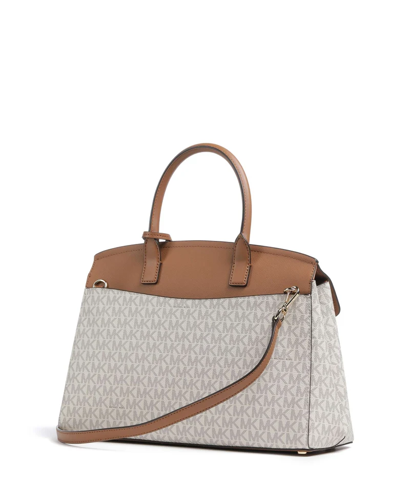 Michael Kors Landry Medium Sac à main vanilla/acorn