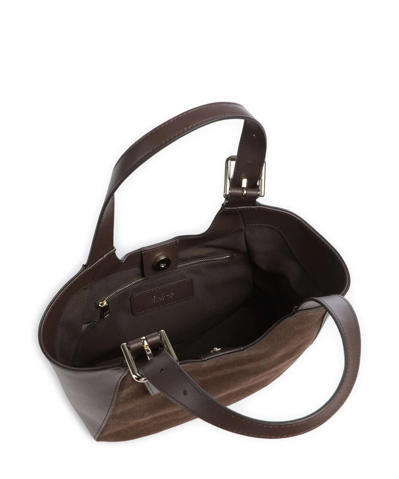 Furla Dora S Sac fourre-tout toni cioccolato
