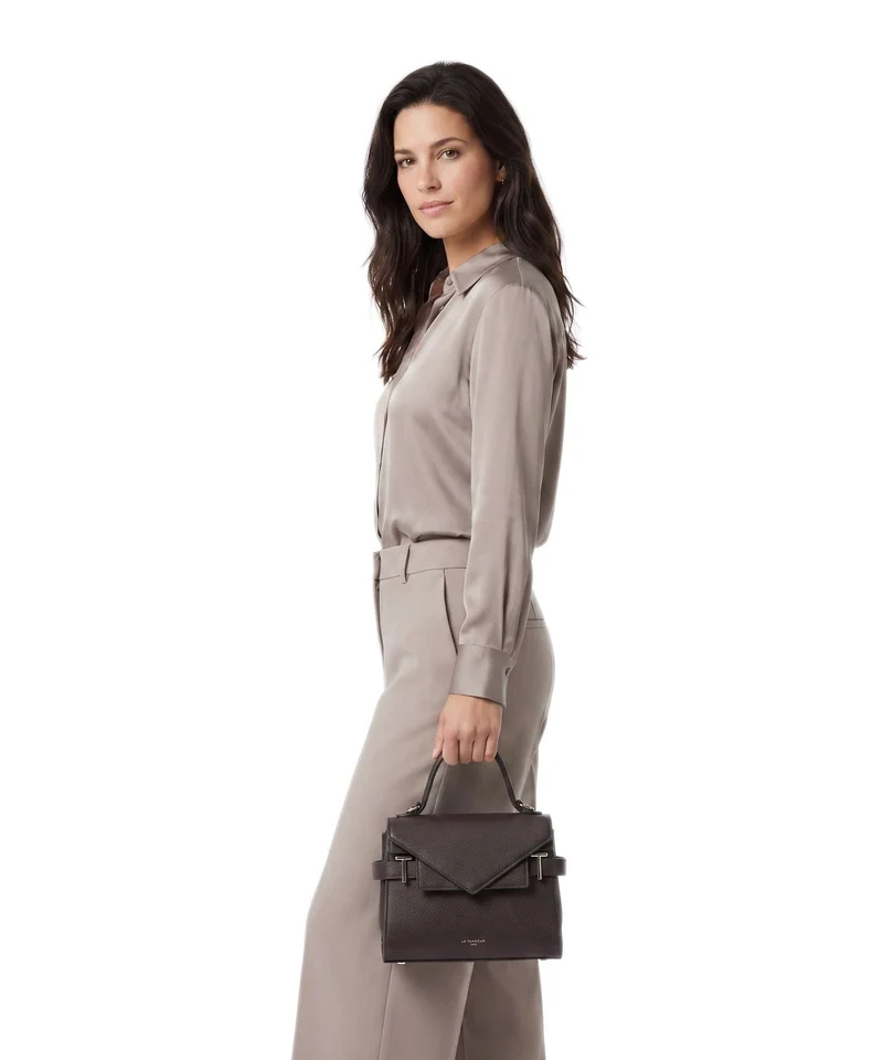 Le Tanneur Emilie Sac bandoulière arabica