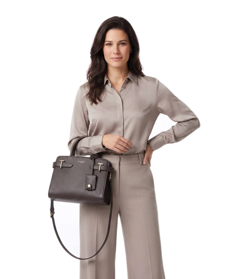 Le Tanneur Emilie Sac à main arabica