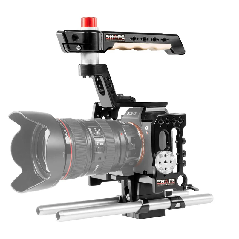 Cage et système de bloc tige 15mm pour Sony a7 III / a7R III