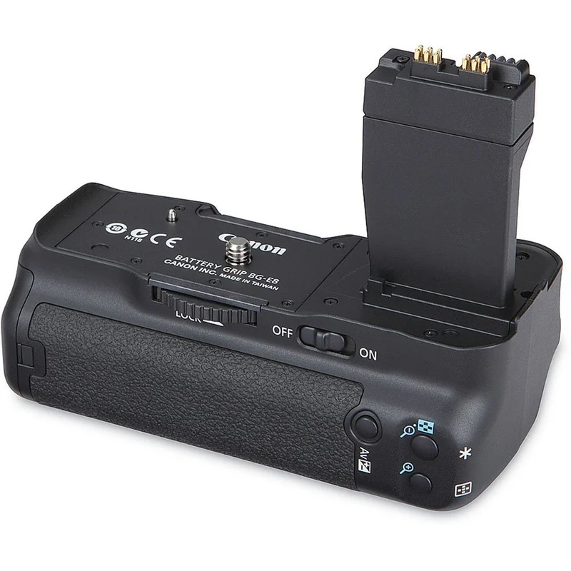 Poignée d'Alimentation Verticale BG-E8 pour EOS Rebel T2i, T3i, T4i, T5i