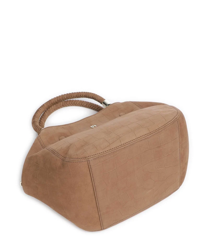 Aigner Carré Soft M Sac à main saddle brown