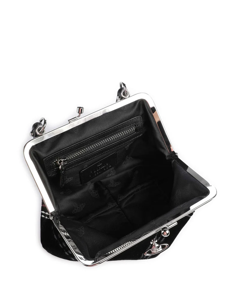 Vivienne Westwood Granny Frame Velvet Check Sac à main black/multicolor