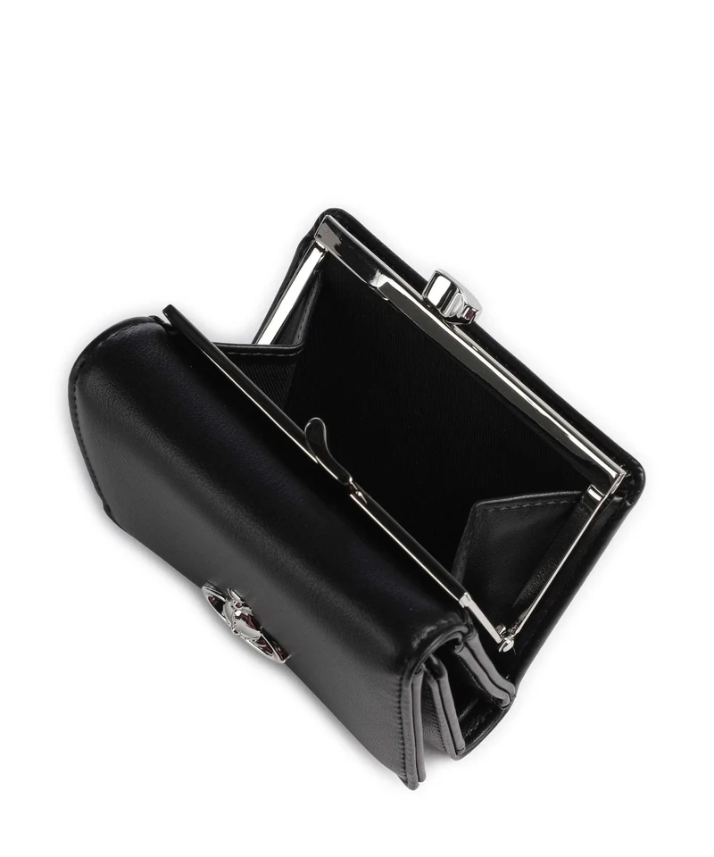 Vivienne Westwood Frame Smooth Small Portefeuille black