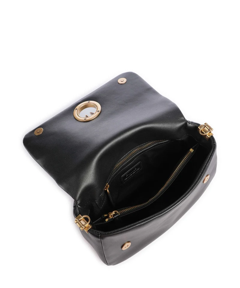 Pinko Click Soft Horizontal Mini Sac bandoulière nero/antique gold