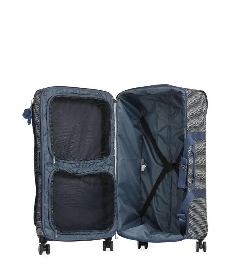 Kipling Basic Spontaneous L Valise 4 roues blue on wire