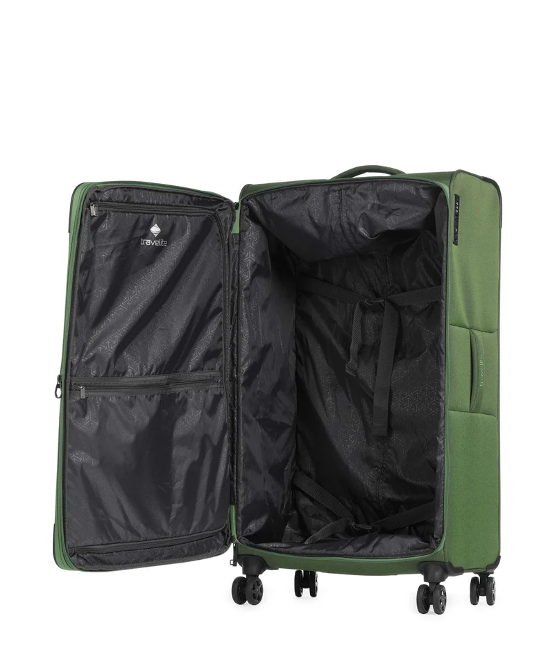 Travelite Cubis Valise 4 roues green