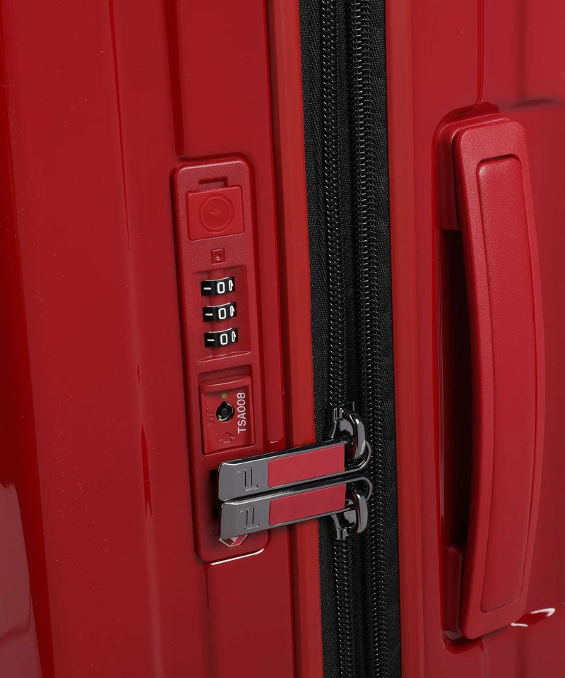 Porsche Design Roadster HC Exp Valise 4 roues carmine red