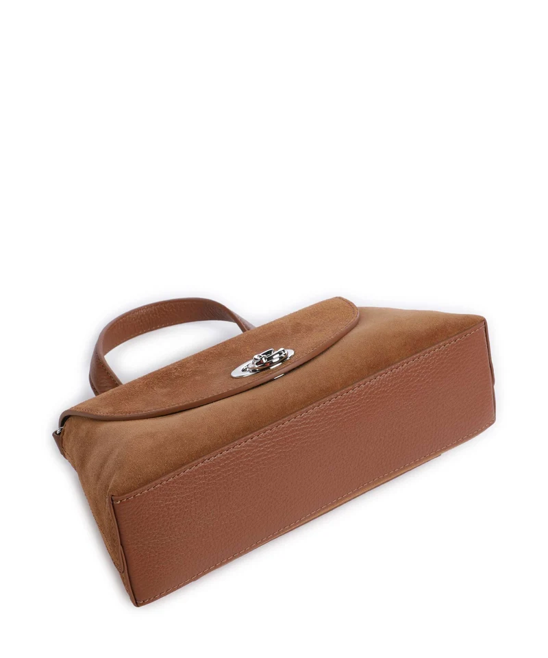 Coccinelle Nikla Suede Sac à main cognac