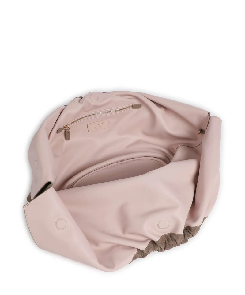 Coccinelle Smash Suede Sac fourre-tout warm taupe
