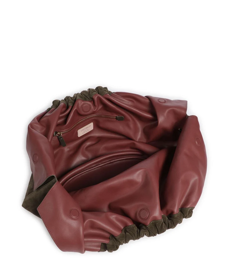 Coccinelle Smash Suede Sac fourre-tout fango