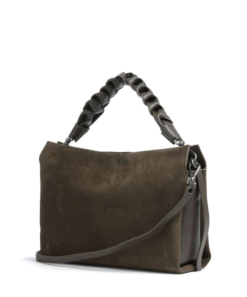 Coccinelle Boheme Suede Sac fourre-tout fango