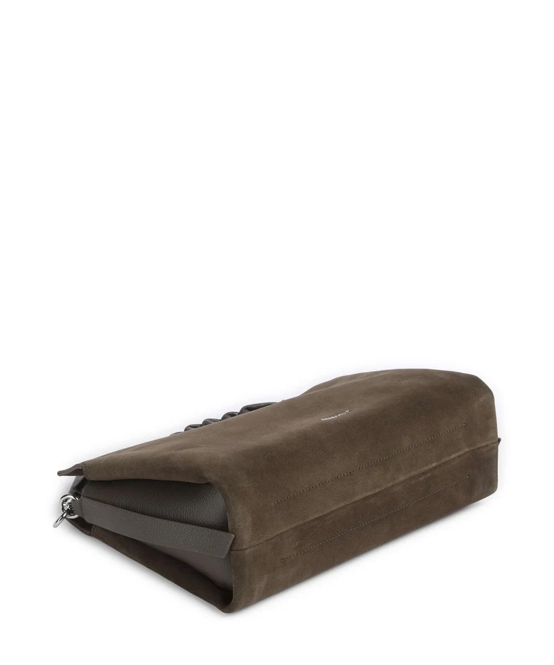 Coccinelle Boheme Suede Sac fourre-tout fango