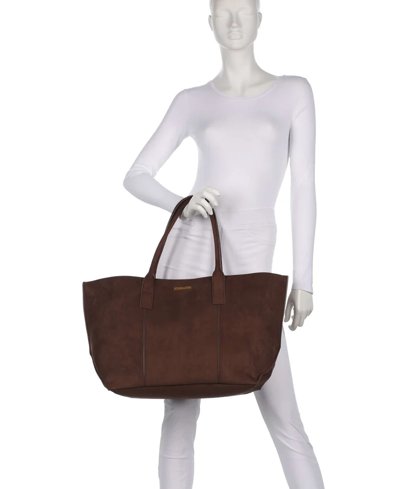 Steve Madden BLEXA Cabas chocolate/gold