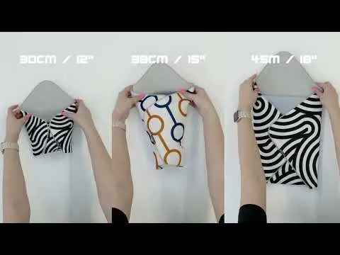 Enveloppe adhésive WRAPZ tourbillon (Grand - 45cm)