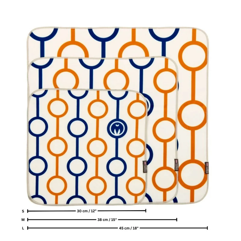 Ensemble 3 Enveloppes adhésive WRAPZ retro (Petit/Moyen/Grand)