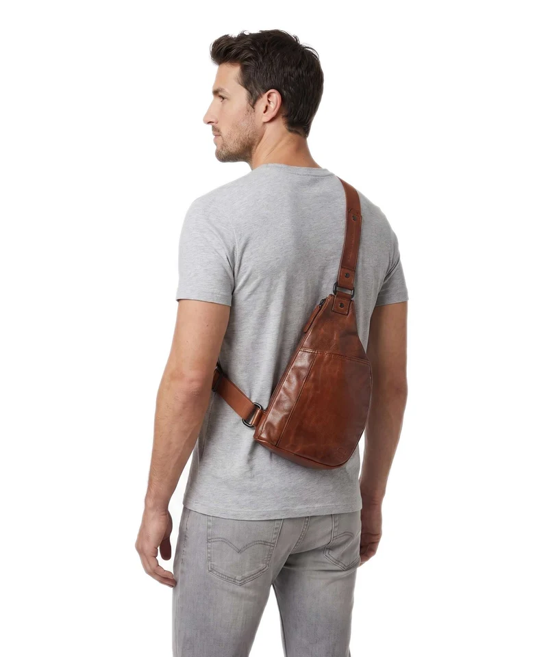 Spikes & Sparrow Apache Jamie Sac sling brandy