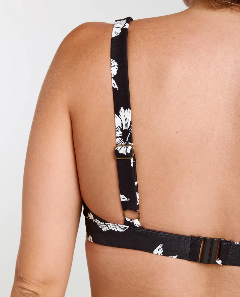 Party Wave Halter Bikini Top