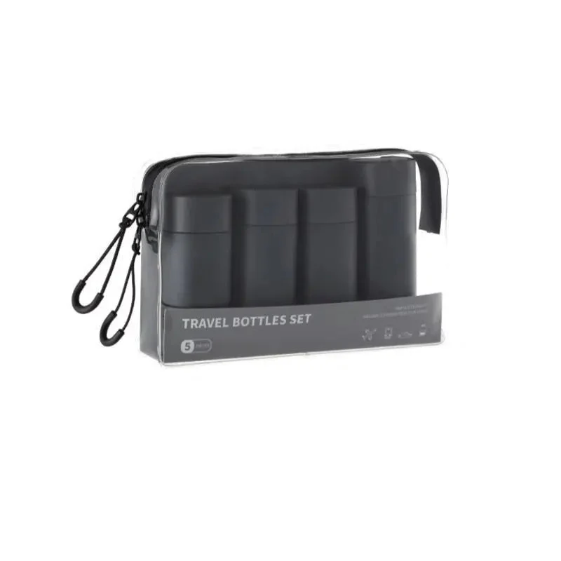 Kit de Voyage Liquides Avion | Flacons Réutilisables Transparents