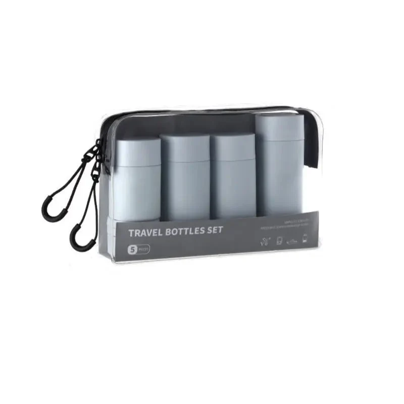 Kit de Voyage Liquides Avion | Flacons Réutilisables Transparents