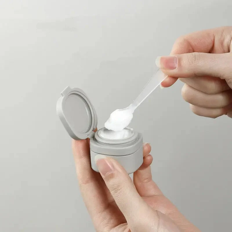 Kit de Voyage Liquides Avion | Flacons Réutilisables Transparents