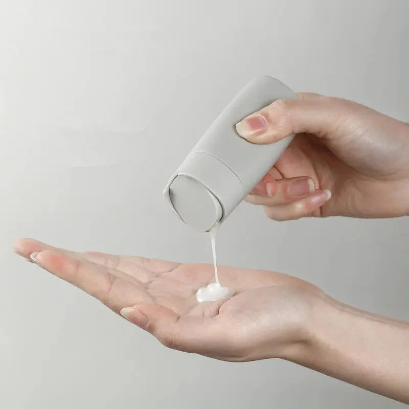 Kit de Voyage Liquides Avion | Flacons Réutilisables Transparents