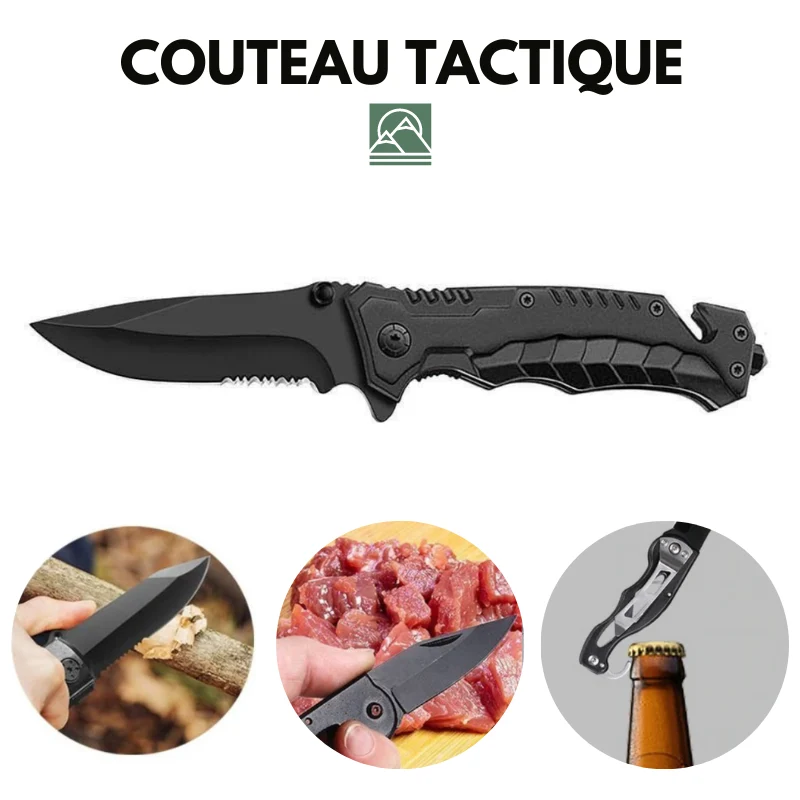Kit de Survie Edc | Équipement Complet d'urgence
