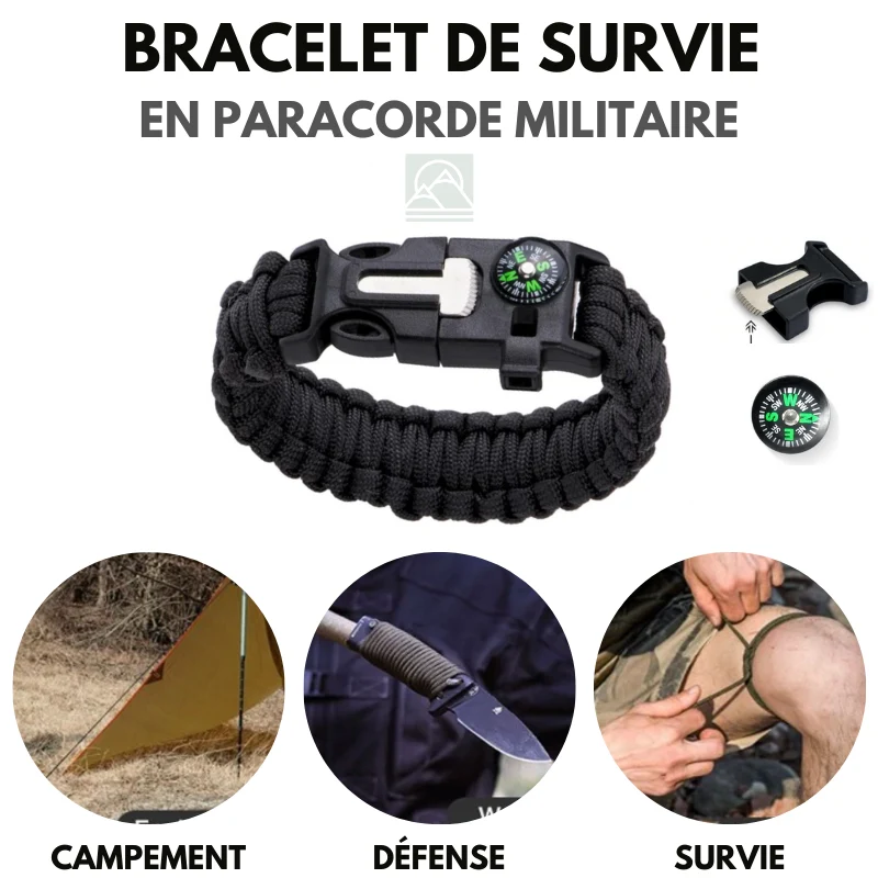 Kit de Survie Edc | Équipement Complet d'urgence