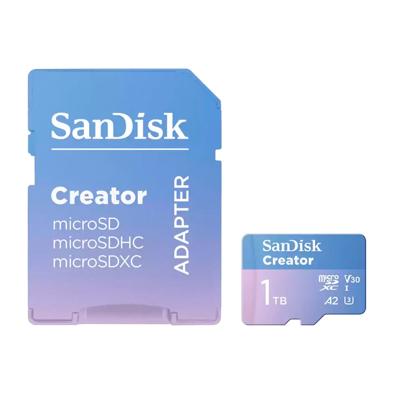 Carte Mémoire microSDXC Série Créateur UHS-I V30 1TB
