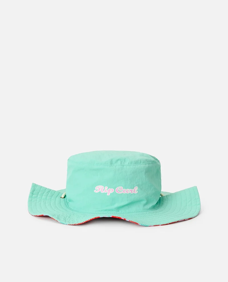 Mixed Reversible UPF50 Bucket Hat- Girls