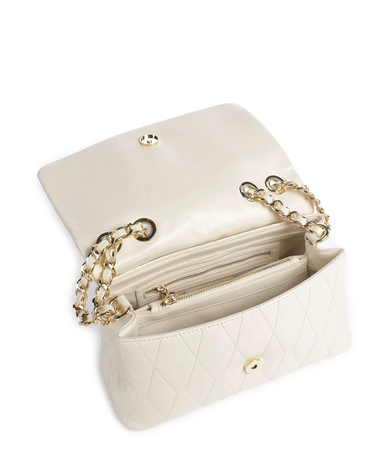 Valentino Bags Crystelle Sac porté épaule ecru