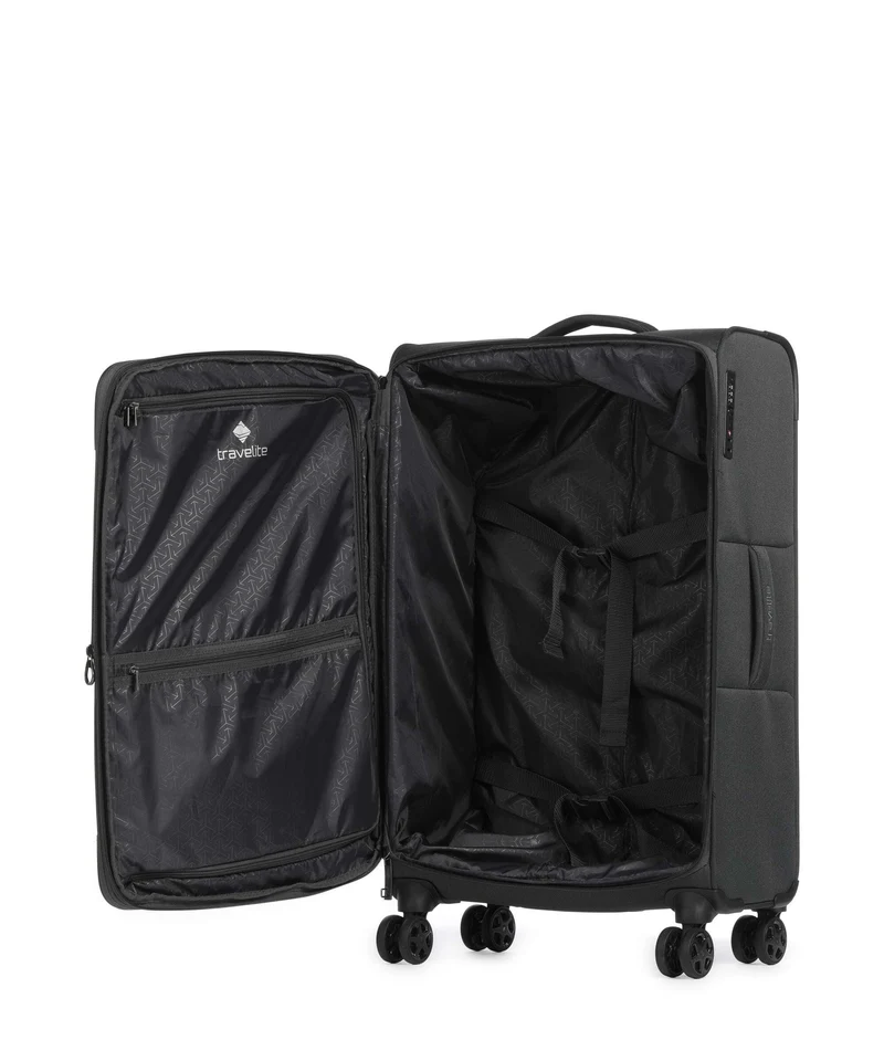 Travelite Cubis Set de valise (4 roues) anthracite