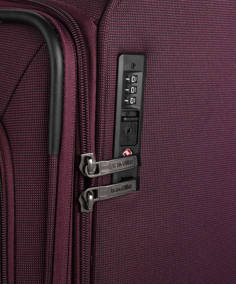 Travelite Cubis Set de valise (4 roues) berry